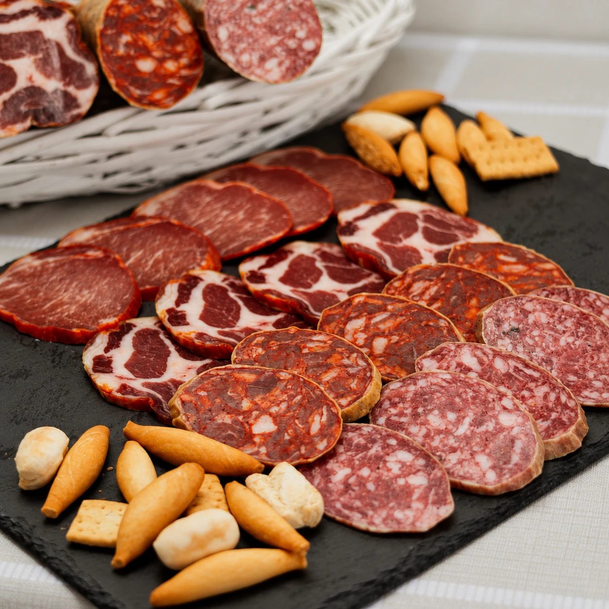 Tabla de embutidos ibéricos