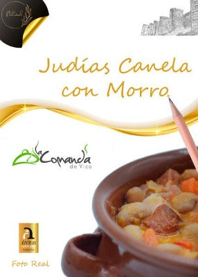 Judías Canela con morro gourmet - Jamones Pinante